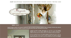 Desktop Screenshot of angeola-mariage.com
